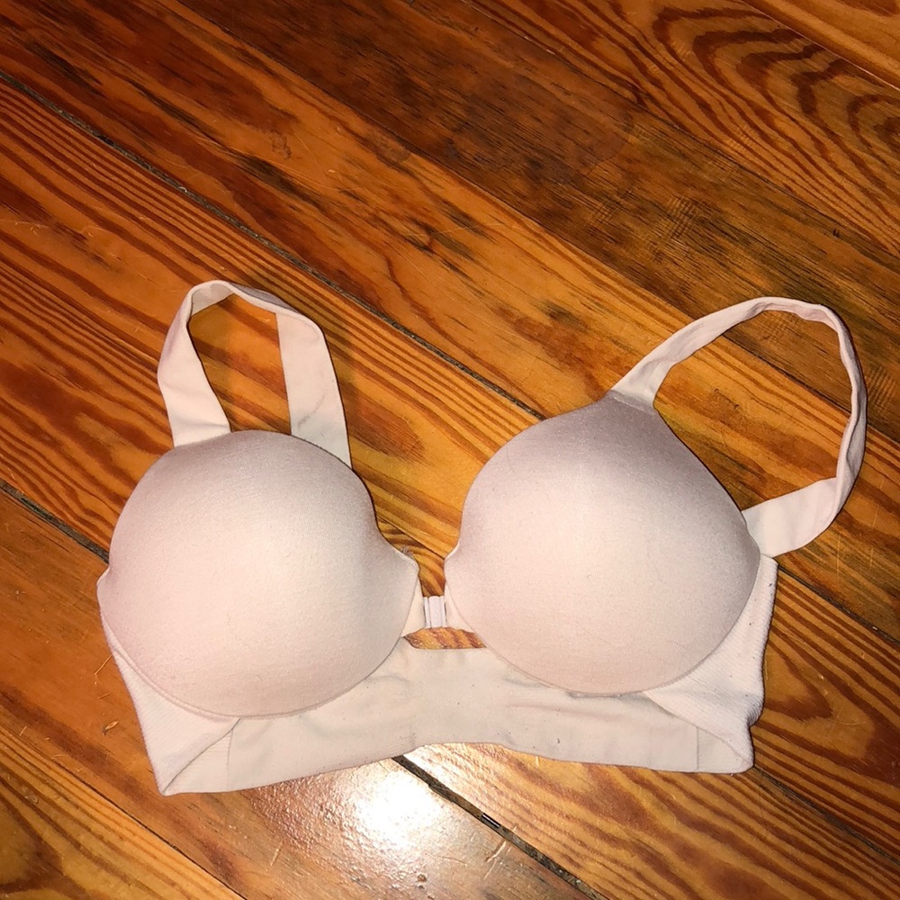 White spanx bra